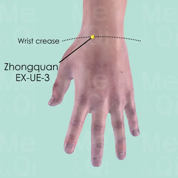Zhongquan EX-UE-3 location