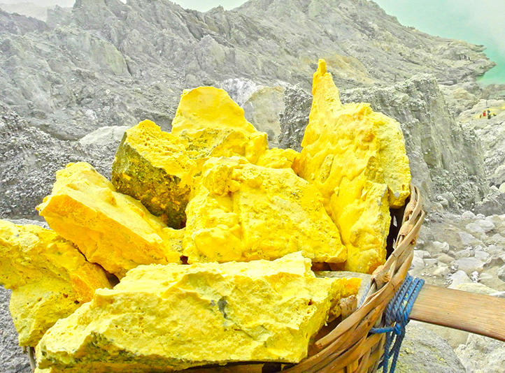 Liu Huang (Sulfur) plant